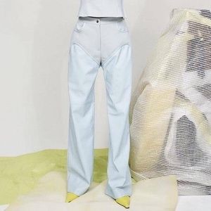 Paris Georgia Cowboy Trousers Blue